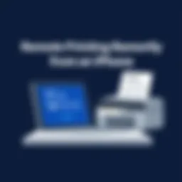 A Comprehensive Guide to Printing Remotely from an iPhone Introduction