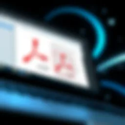 Screenshot of Adobe Acrobat redaction tool interface showcasing key features