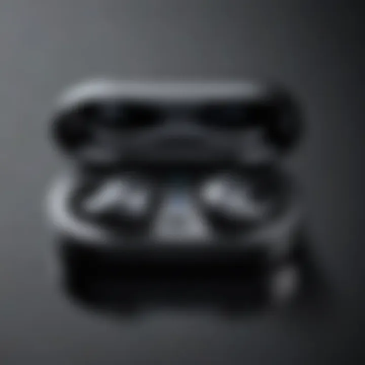Aero Bluetooth earbuds with charging case emphasizing battery life.