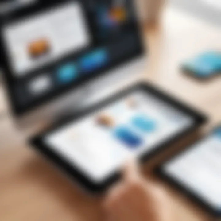 User interface of AirPrint settings on an Apple device