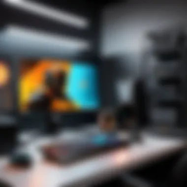 Revolutionary Gaming Setup Alienware Ryzen gaming setup showcasing cutting-edge technology