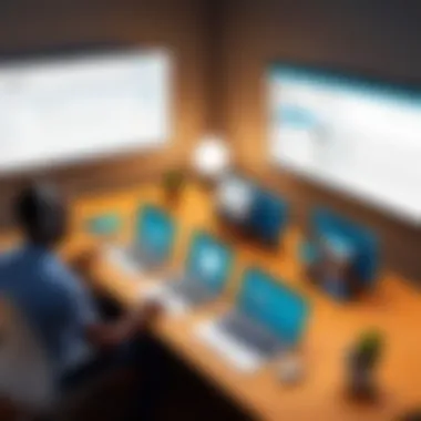 Virtual Team Collaboration with Amazon Chime Chat Team collaboration using Amazon Chime Chat in a virtual workspace