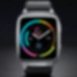 Samsung smartwatch showcasing advanced features