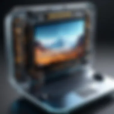 Emerging technologies in portable gaming showcased at a tech expo