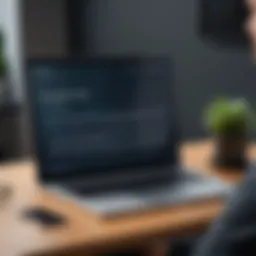 Conceptual representation of online privacy with a VPN