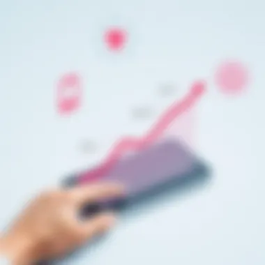 Graph illustrating increase in mobile malware threats