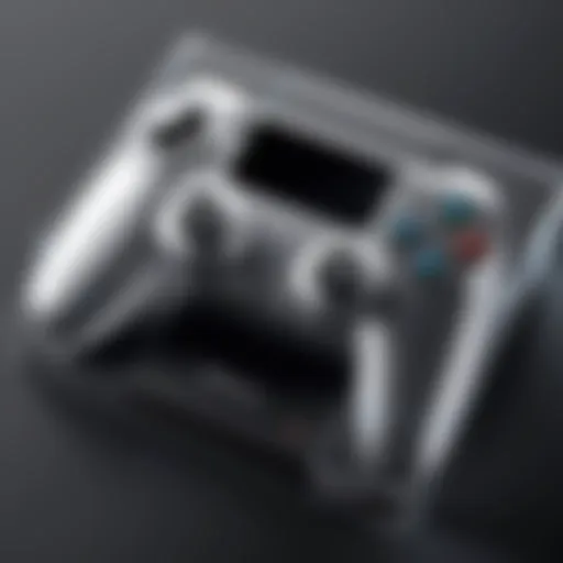Modern gaming console showcasing sleek design and advanced features