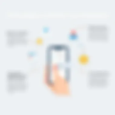 An infographic illustrating the benefits of mobile tax solutions