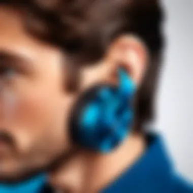 Premium Bluetooth headset with noise cancellation features