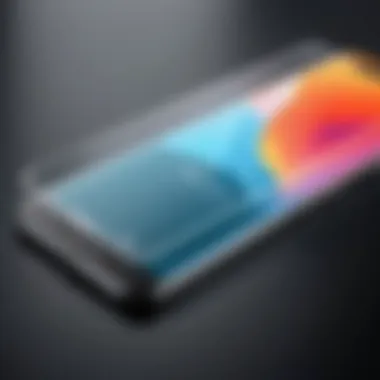 Film Protector Installation: A Seamless Fit Film screen protector installation on a smartphone