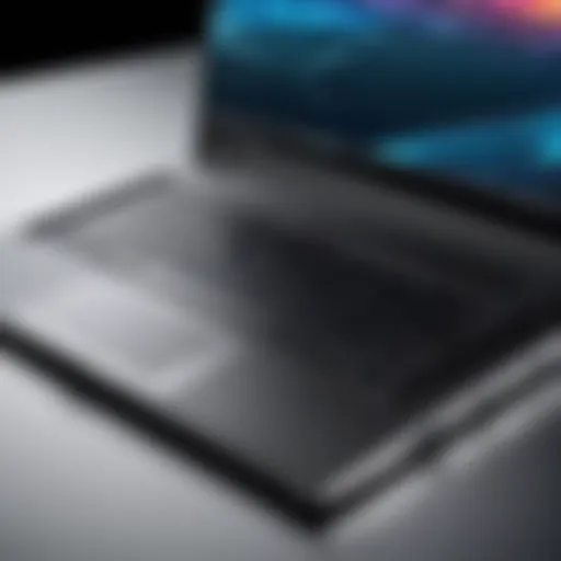 A sleek laptop showcasing advanced tech features for IT professionals