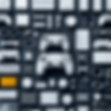 Variety of Game Assets and Tools A diverse range of game assets and tools available in a game development platform