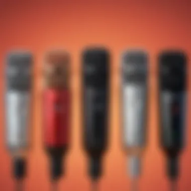Comparison of different microphone types