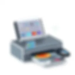 Compact printer scanner with advanced features