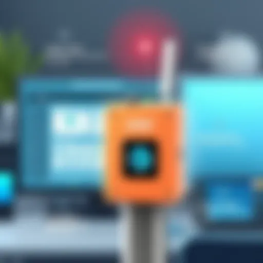 Illustration of AT&T signal booster benefits