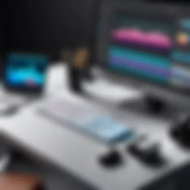 Showcasing various video editing tools in action