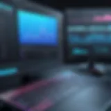 User interface of a leading video editing software