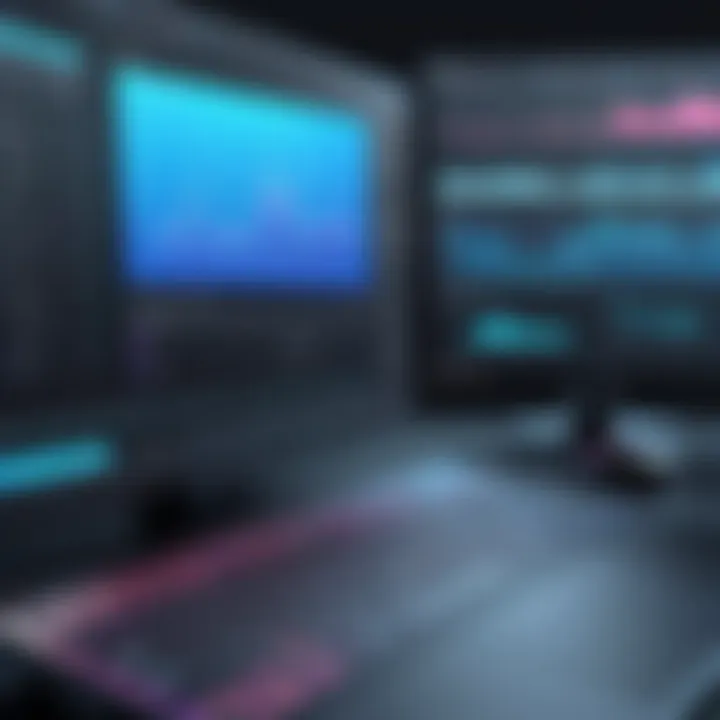 User interface of a leading video editing software