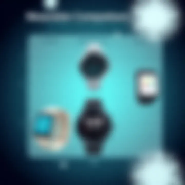 Wearable Device Comparison Comparison chart of wearable devices for notifications