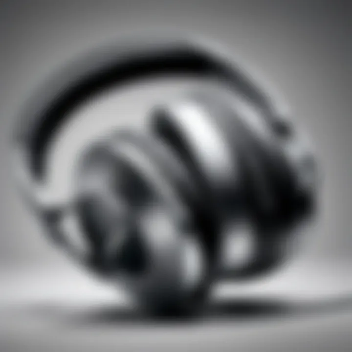 Close-up of Bose headphone ear cups emphasizing sound isolation technology