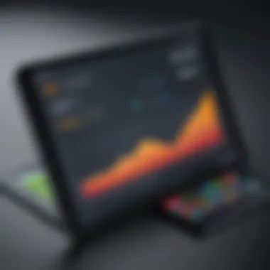 Graph depicting market trends for budget gaming tablets over recent years.