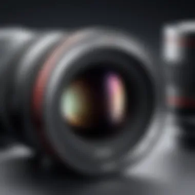 Seamless Compatibility with Canon Camera Systems Close-up of Canon RF lens mount compatibility