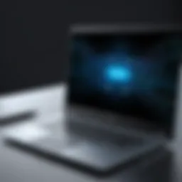 High-performance laptop suitable for project management