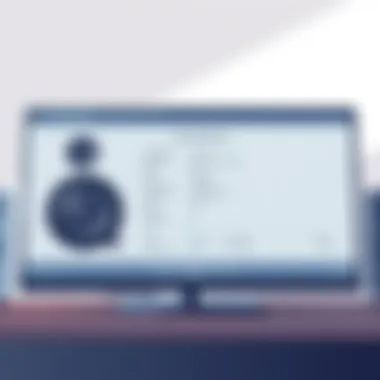 Technical specifications of audio speakers displayed on a screen