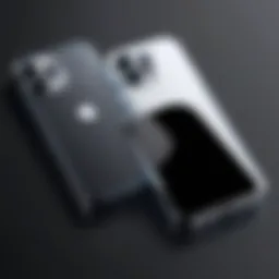 Side-by-side comparison of iPhone dimensions