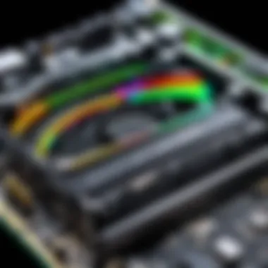 Power Consumption Metrics of Graphics Cards Illustration of power consumption metrics across different graphics cards.