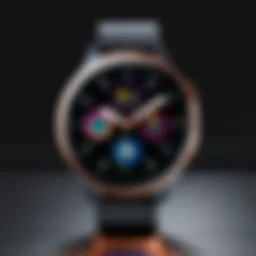 Galaxy Watch Active showcasing its sleek design and vibrant display