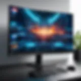 Latest gaming monitor with high refresh rate