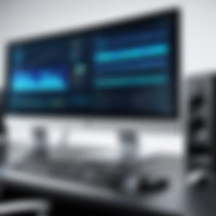 Infographic of monitor panel types and their benefits
