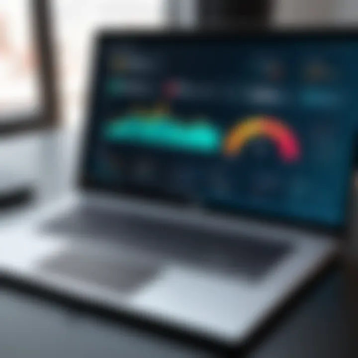 Performance metrics graph illustrating the Pi Laptop's capabilities