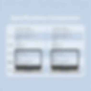 Side-by-side comparison of Chromebook specifications