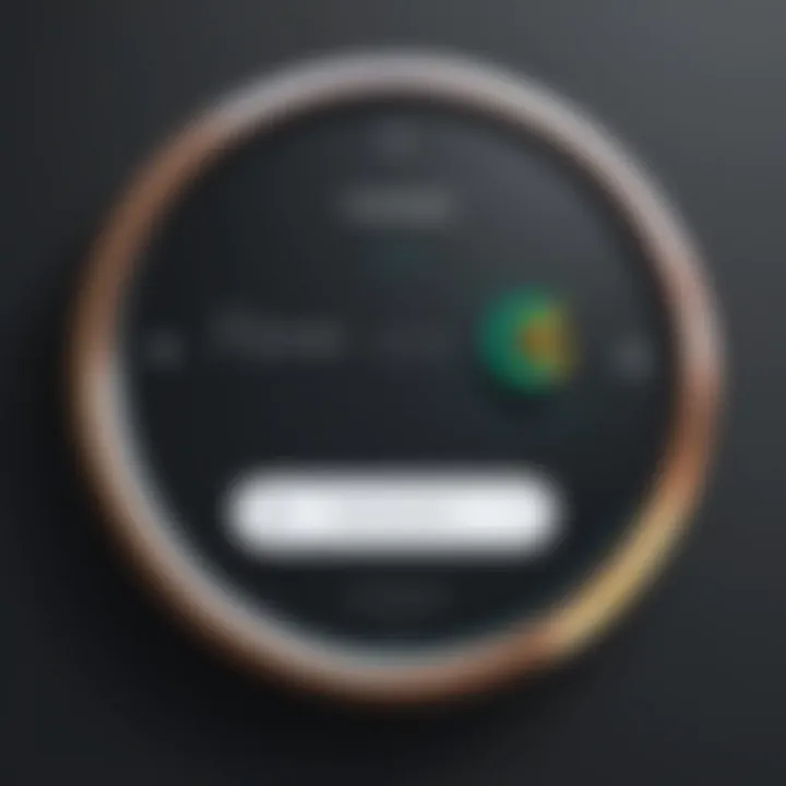 Overview of Google Authenticator Interface