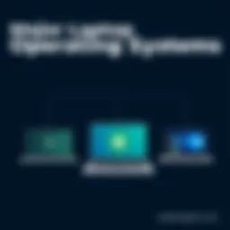 Visual comparison of major laptop operating systems