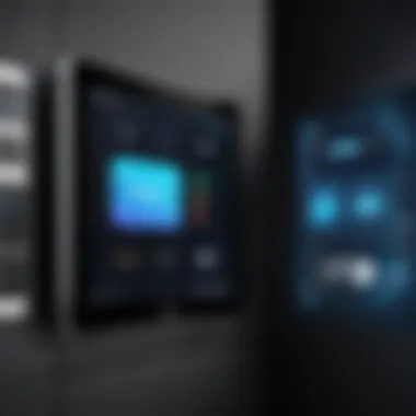 Integration of Smart Devices Smart home devices interconnected with a central touchscreen