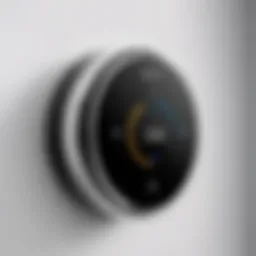 Detailed view of the Orbit B Hyve Smart WiFi Sprinkler Timer showcasing its sleek design