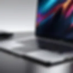 Elegant MacBook Pro cover showcasing premium materials