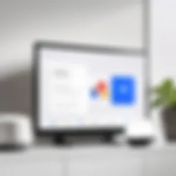 Overview of Google Home app interface
