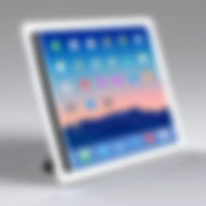 iPad Air showcasing its sleek design