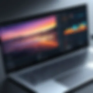 Comparative Analysis of Budget Laptop Specifications A side-by-side comparison of budget laptop specifications displayed on a screen.