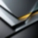 Different types of projector screen materials