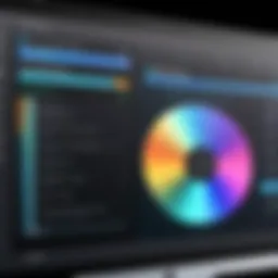 User interface of DVD ripping software on Mac