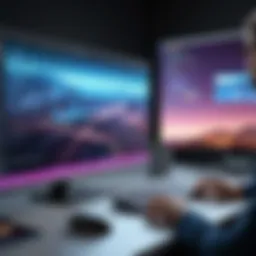 An overview of integrated development environments showcasing their user interfaces