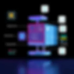 Visual representation of an expression scanner architecture