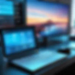 User interface of a remote access software showcasing connectivity options.