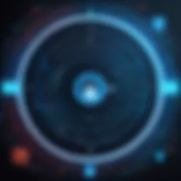 A visual representation of a strong password, featuring diverse characters and symbols.