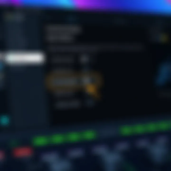 Customization Settings in PC Mixer Software Screenshot highlighting customization settings within PC mixer software